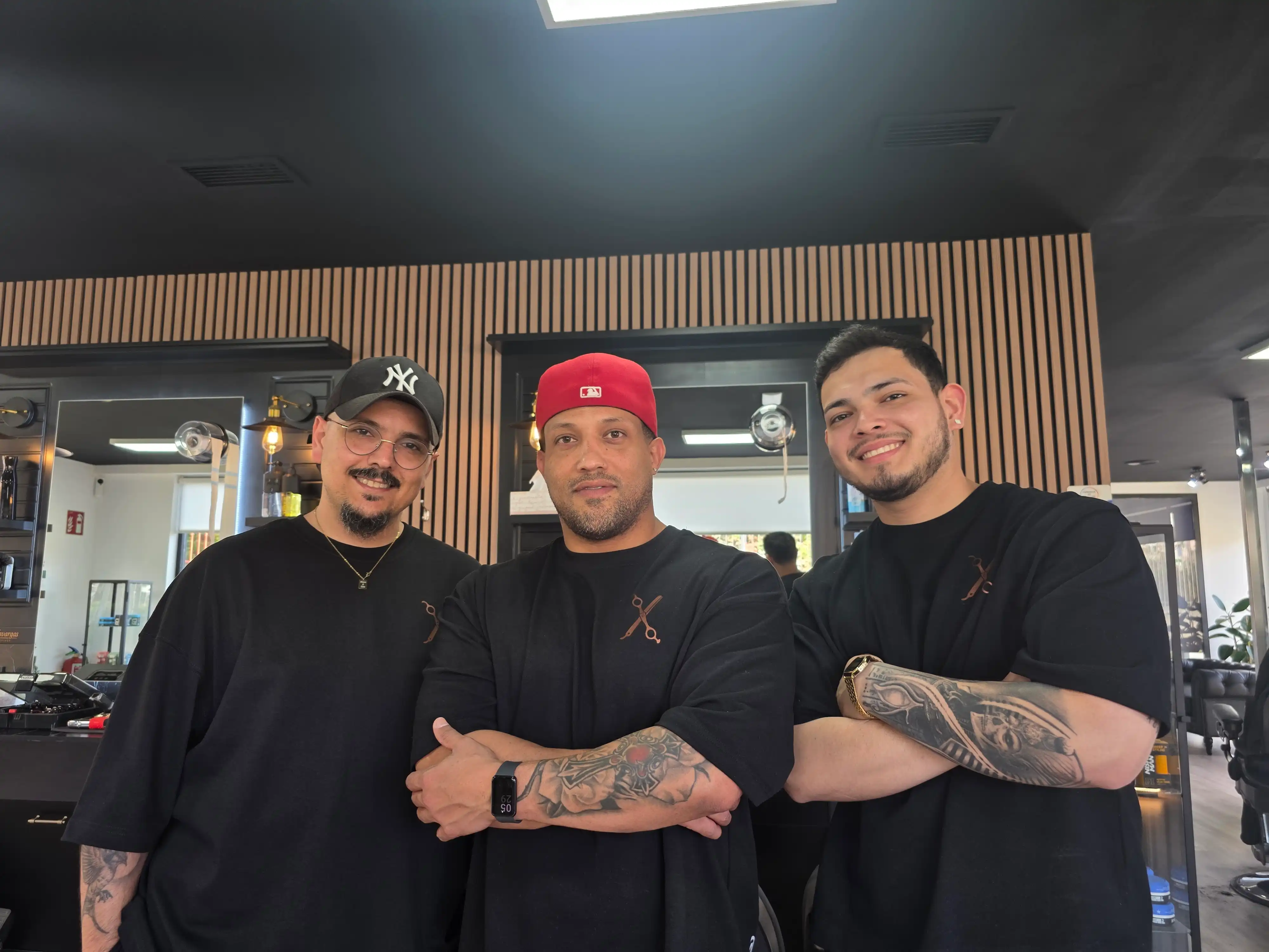 Equipo de Rafa Vargas Barber